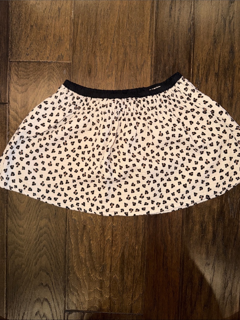 Zara kids leopard Printed Elastic-Waist Skirt size 2-3